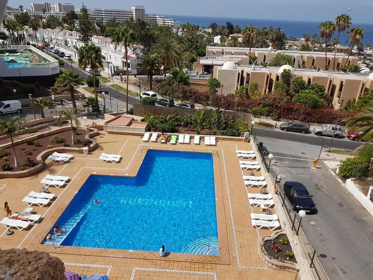 Borinquen Only 280 Meters To The Beach, Balcony With Sea View, Heated Pool, Wifi Playa de las Americas  0*, Playa de las Americas (Tenerife)